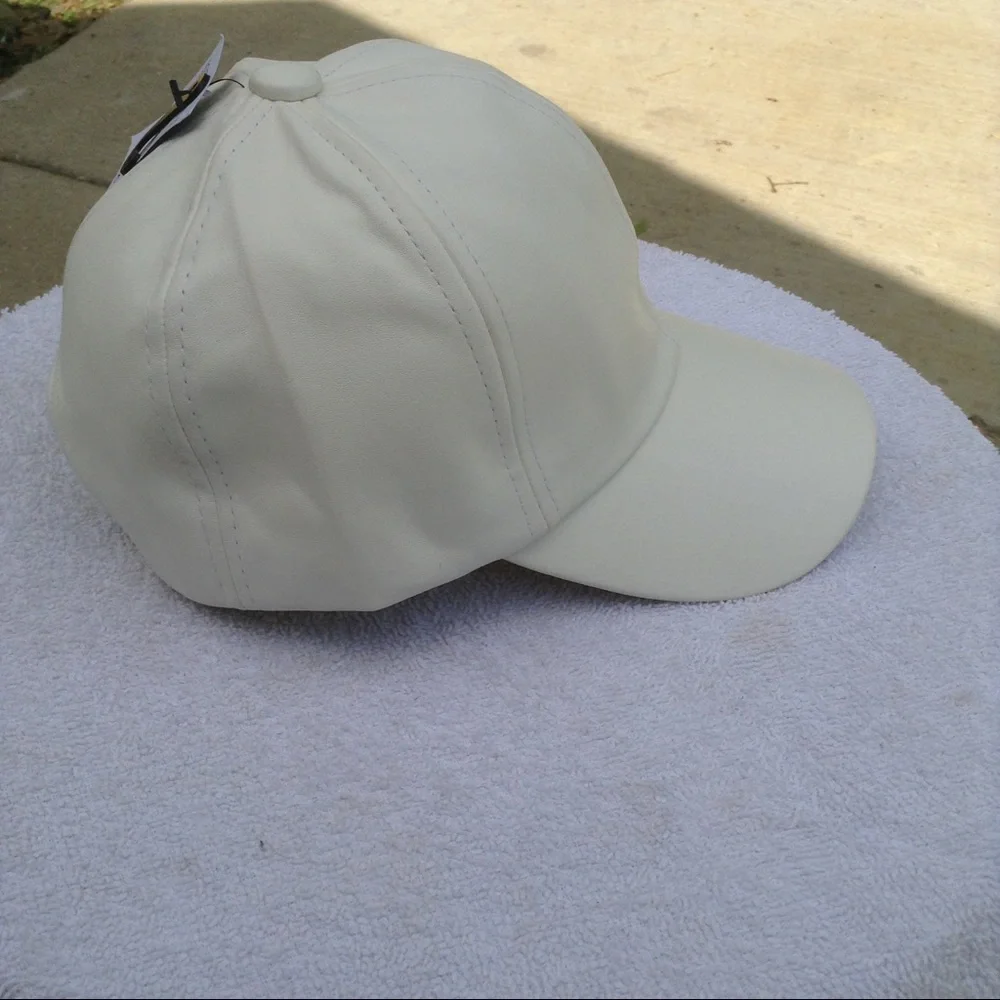 Unisex Faux‎ Leather Baseball granddaddy cap hat